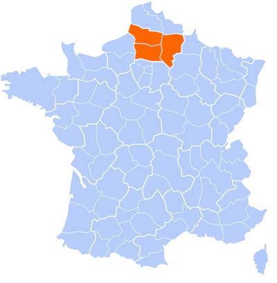 Carte De La France Picardie | My blog