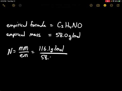 A Well Known Reagent In Analytical Chemistry Dimethylglyoxime Has The Empirical Formula C2 H4