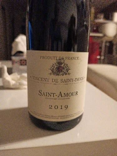 Vincent De Saint Denis Saint Amour Vivino France