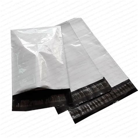 White Tamper Proof Courier Bag Pattern Plain At Best Price In Delhi