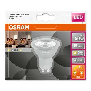 Osram Led Reflektor Par W W Gu Lm Warmwei K Duo Clic