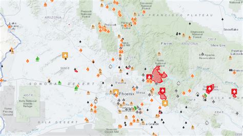 Current Wildfires In Arizona 2021 Bmp Name