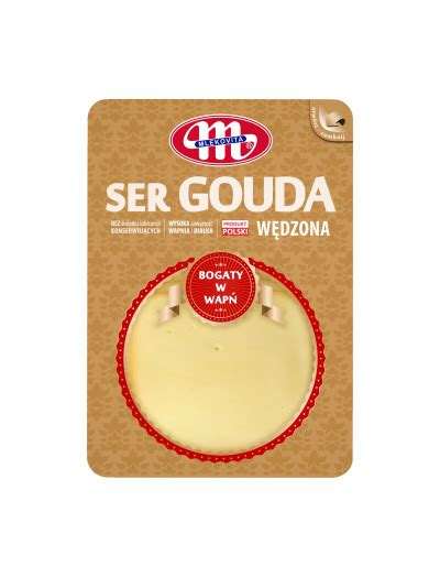 Ser Gouda wędzona plastry 150 g