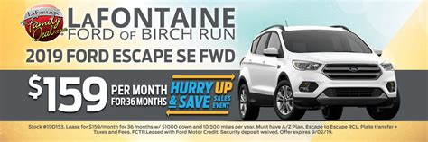 New 2019-2020 Ford & Used Car dealership | LaFontaine Ford of Birch Run ...