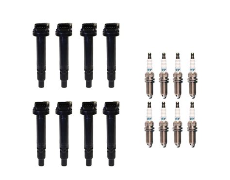 Denso 8 Ignition Coils And 8 Iridium Tt Spark Plugs Gap 0 040 Kit For Lexus V8 Ebay