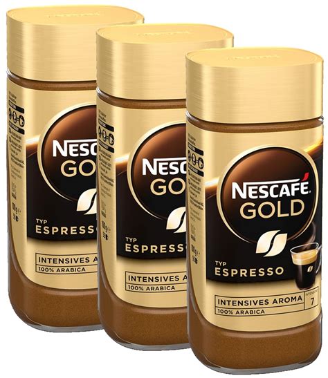 Nescaf Gold Typ Espresso L Slicher Instant Espresso Kaffee Mit