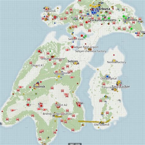 Steam Community Guide Dayz Namalsk Map