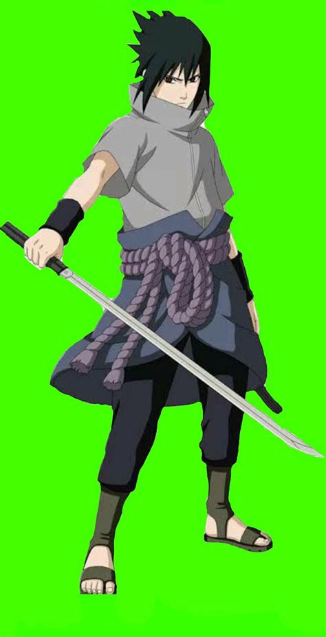 Green Screen De Sasuke Uchiha Personajes De Anime Animales De Anime