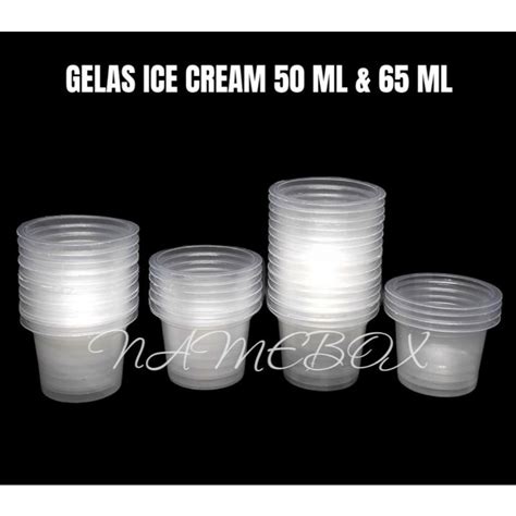 Jual Cup Jelly Agar Puding Pudding Royal Isi 50 Pcs Gelas Plastik Ice