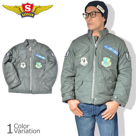 ミリタリーショップ専門店 SWAT SESSLERセスラ 1970s U S AIR FORCE TYPE CWU 7P JACKET