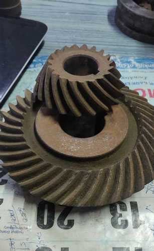 Cast Iron Spiral Bevel Gear At Best Price In Pune Swati Enterprises