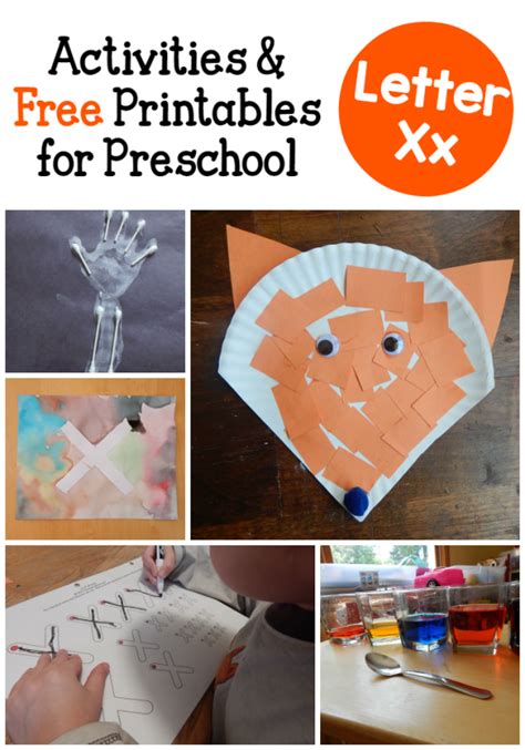 Letter X Activities for preschool - The Measured Mom