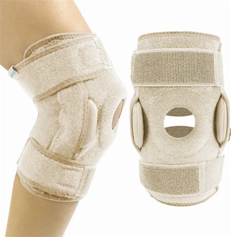 Vive Hinged Knee Brace Open Patella Support Wrap For Women Men