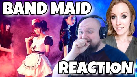 JROCK REACTION BAND MAID DAYDREAMING MV PLAY LIVE PERFORMANCE