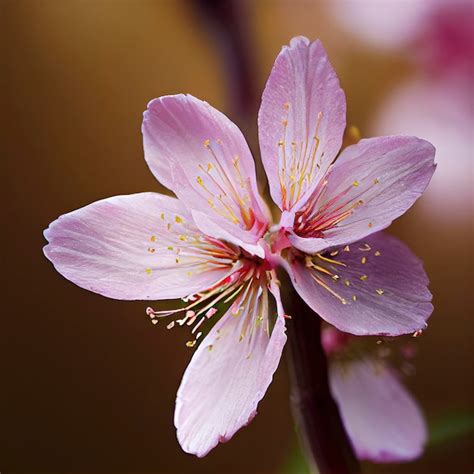 Flores De Flor De Durazno Foto Premium