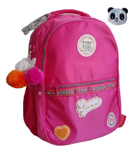 Mochila Feminina Escolar Rebecca Bonbon Original Refor Ada