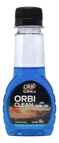 Limpa Para Brisas Detergente Desengordura Orbi Clean 100ml MercadoLivre