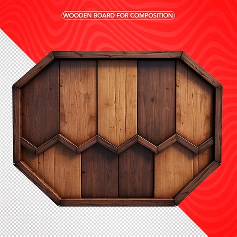 Tabla De Madera D Sin Fondo Png Archivo Psd Premium