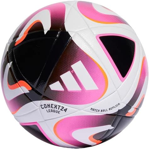 Adidas Mens Conext 24 League Soccer Ball Whiteblack