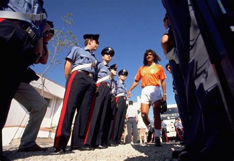 Naked Football Ruud Gullit Italian Police Ruud