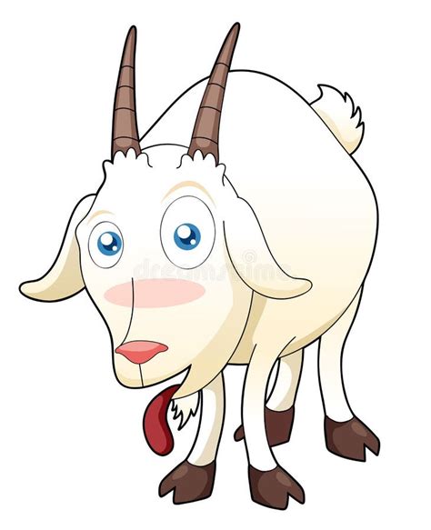 Funny Goat Cartoon Stock Illustration Illustration Of Mascot 27220684