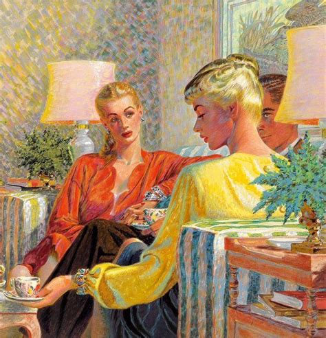 1946 Woman S Home Companion The Clever Sister Edwin Georgi Kunst