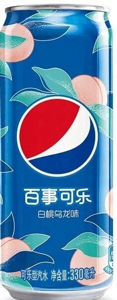 Pepsi White Peach Oolong Ml