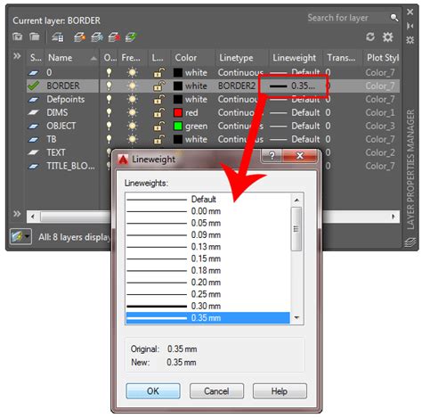 Linetypes And Lineweights Autocad Tutorial And Videos