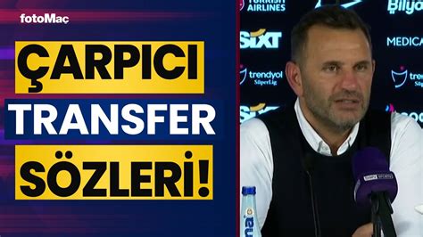 Okan Buruk Angelino Ve Transfer İçin Tarih Verdi Galatasaray 1 0