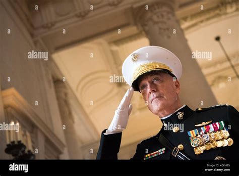 Us Joint Chiefs Of Staff Chairman Joseph Dunford Salutes Us Joint