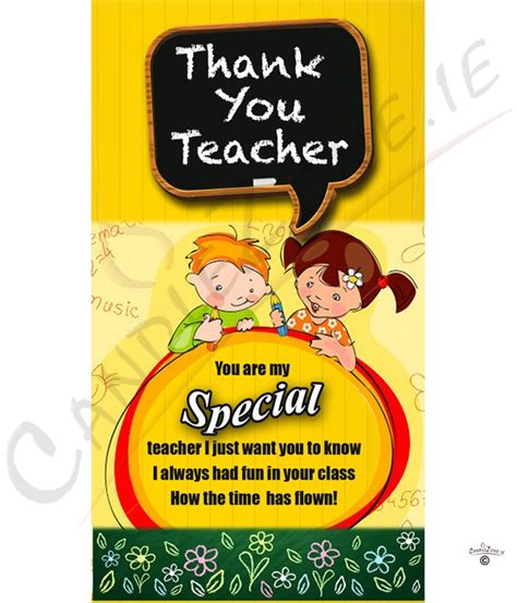 Personalised Thank You Teacher Candle T Special Candlezoneie