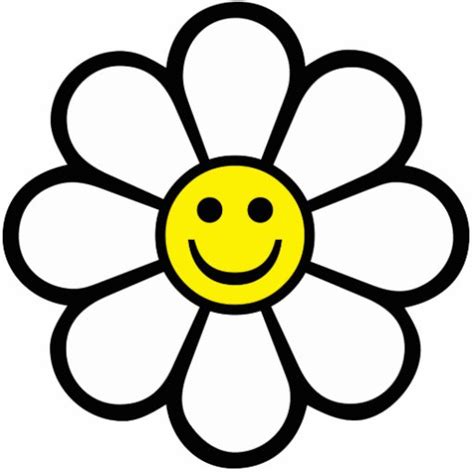 Smiley Daisy Photo Cutouts Zazzle