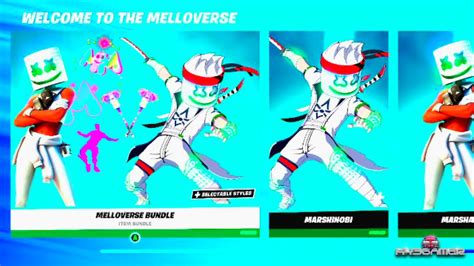 Fortnite Item Shop Melloverse Bundle Youtube