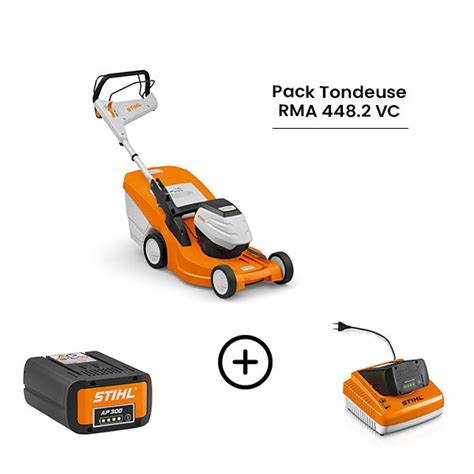 Pack tondeuse à batterie RMA 448 2 VC AP 300 AL 300 STIHL Be Outils