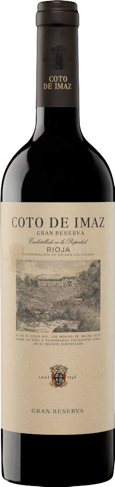 Rioja Coto De Imaz Gran Reserva Doca Max Piehl