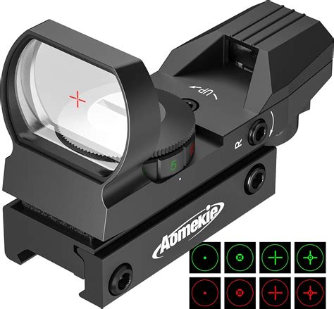 Amazon Aomekie Reflex Sight Red Dot Sight Scope Dual Illuminated