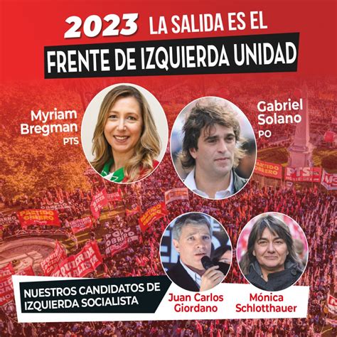 2023 La Salida Es El Frente De Izquierda Unidad