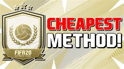 BASE ICON UPGRADE SBC CHEAPEST METHOD COMPLETED FIFA 20 ULTIMATE TEAM