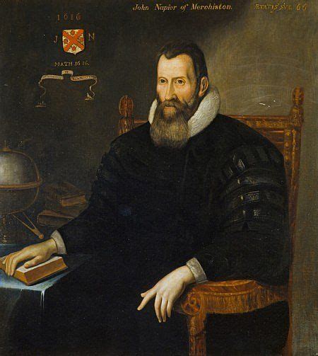 John Napier Of Merchiston 1550 1617 Discoverer Of Logarithms John