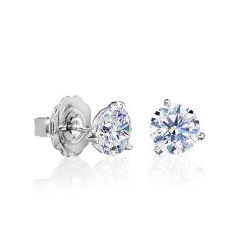 Solitaire Diamond Stud Earrings - Holloway Diamonds