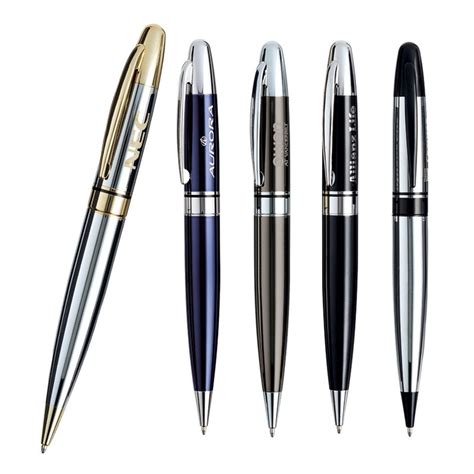 Promotional Basics Presidio Metal Twist Pen Customized Basics