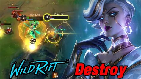 Wild Rift Destroy Kalista Top Camille Vs Kalista Baron Lane Season 14