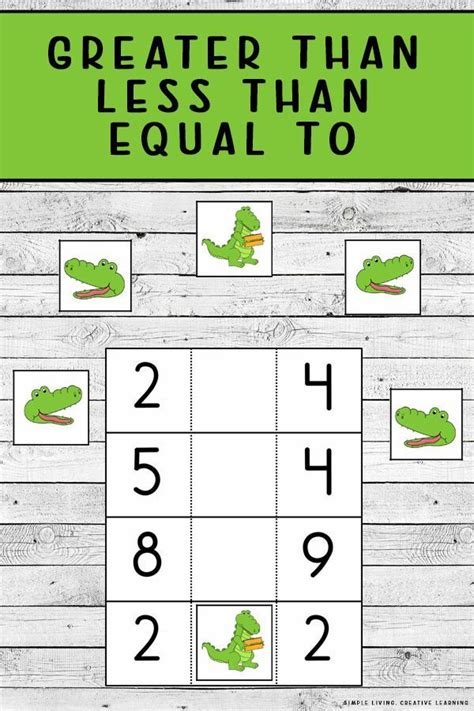 These Free Printable And Cute Crocodile Cards Help Children To Learn