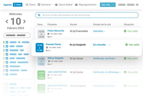 Agenda Funcionalidad Del Software Dentalink