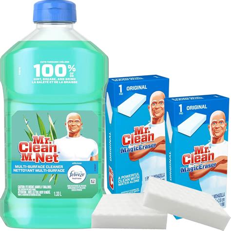 Household Cleaner Bundle Mr Clean Febreze Meadow And Rain