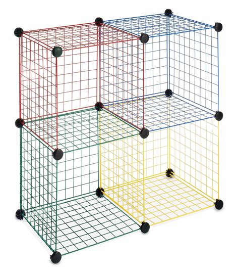 Wire Cube Shelving