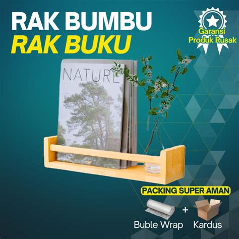 Jual Rak Buku Kayu Tempat Buku Shopee Indonesia