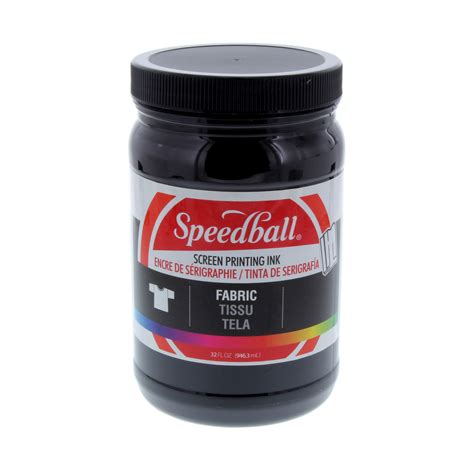 Speedball Fabric Screen Printing Ink Oz Black Walmart