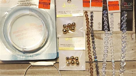 HOBBY LOBBY CLEARANCE HAUL PRECIOUS BEADS YouTube