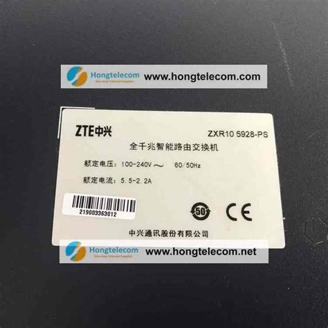 Zte Zxr10 5928 Ps Ac Hongtelecom